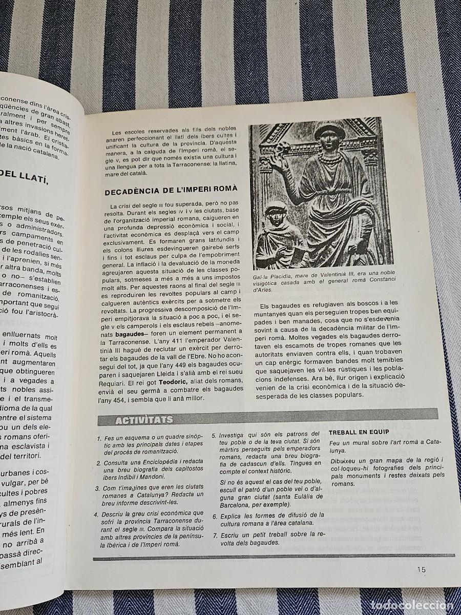 Libros de segunda mano: Libro De Texto &rdquo; Historia De Catalunya, Projecte Experimental De Ciencies Socials De Catalunya. - Foto 13