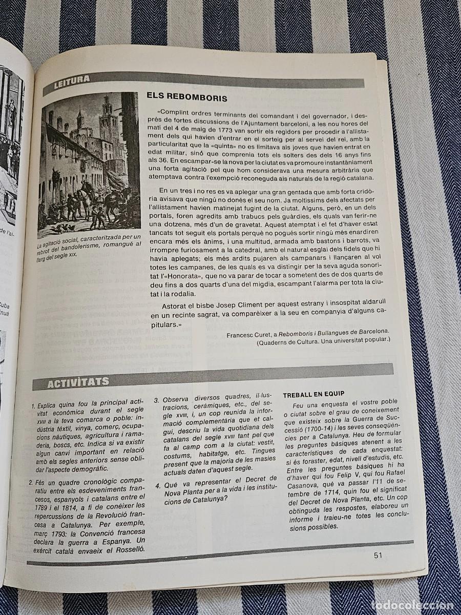 Libros de segunda mano: Libro De Texto &rdquo; Historia De Catalunya, Projecte Experimental De Ciencies Socials De Catalunya. - Foto 18