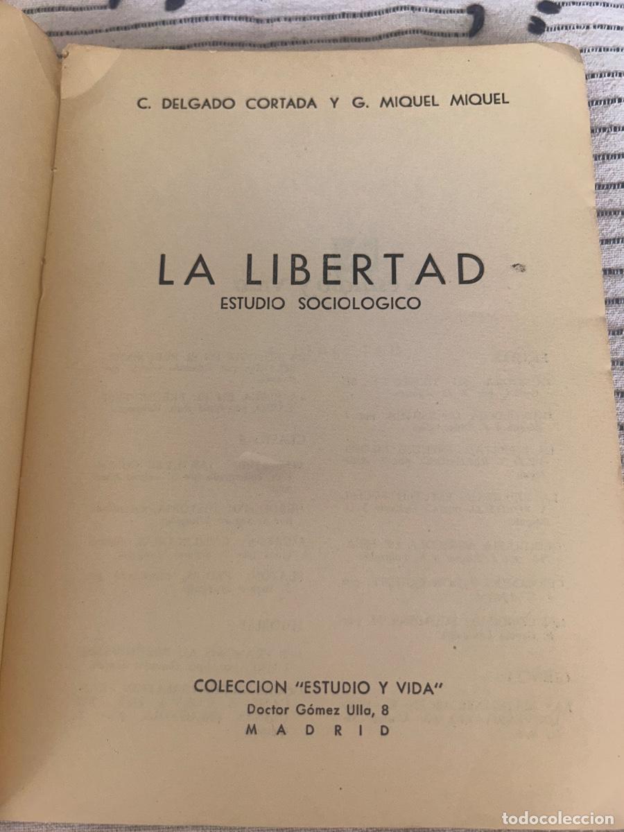 Libros de segunda mano: LIBRO SOCIOLOGIA LIBERTAD - Foto 5