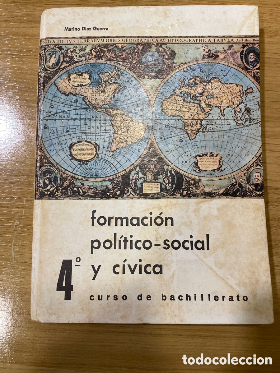 Libros de segunda mano: Formaci&oacute;n Pol&iacute;tico-Social y C&iacute;vica, 4&ordm; Bachillerato &ndash; (Almena, 1971) &Eacute;TICA
