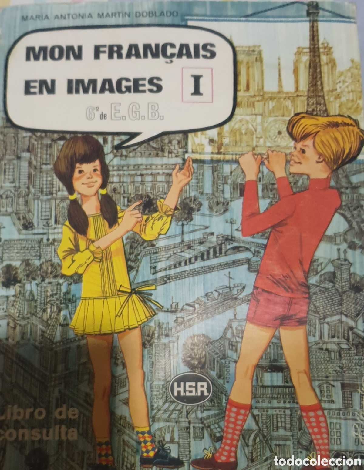 Libros de segunda mano: MON FRAN&Ccedil;AIS EN IMAGES I. 6 DE E.G.B.