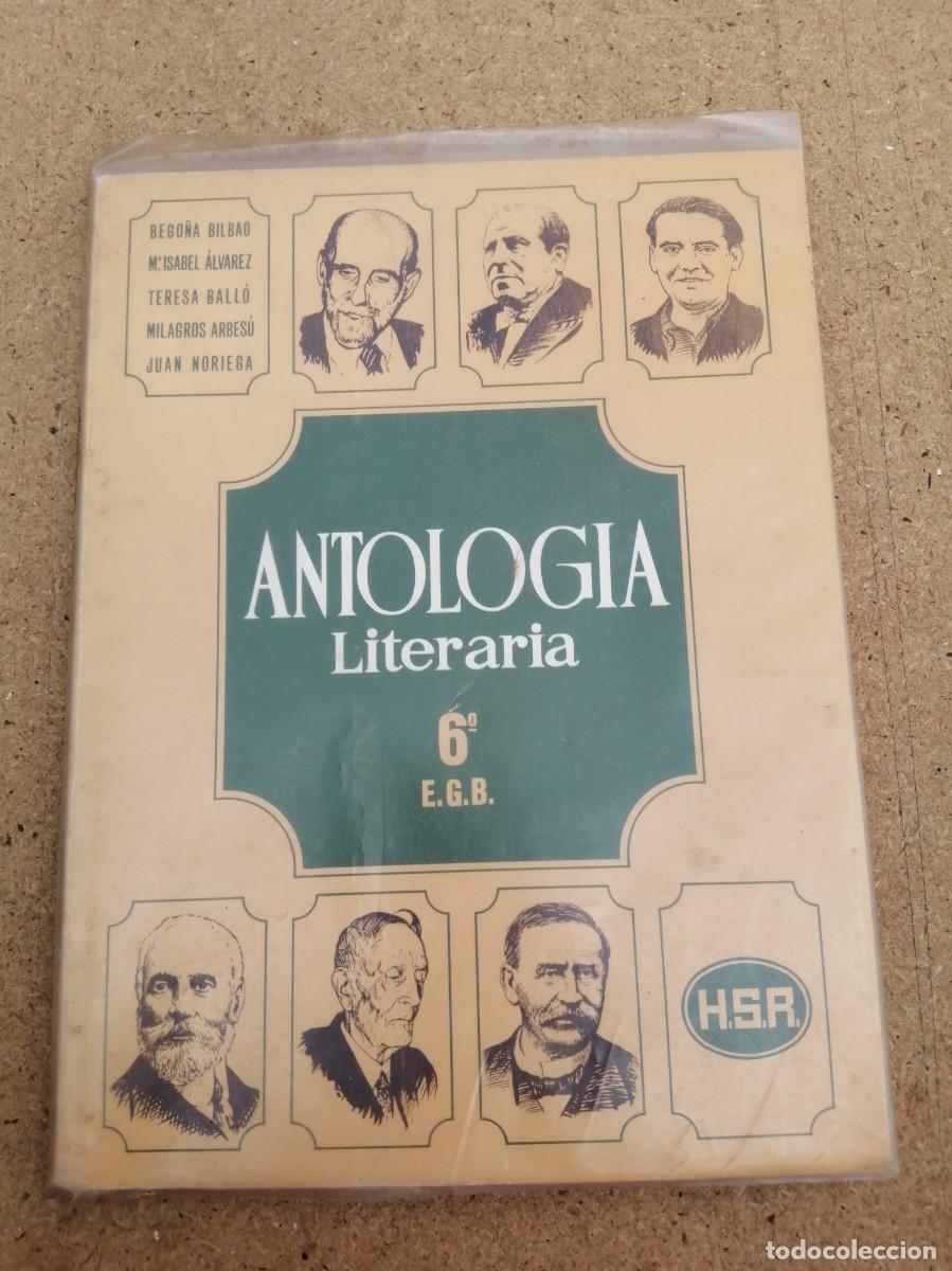 Libros de segunda mano: ANTOLOGIA LITERARIA 6&ordm; EGB. HSR