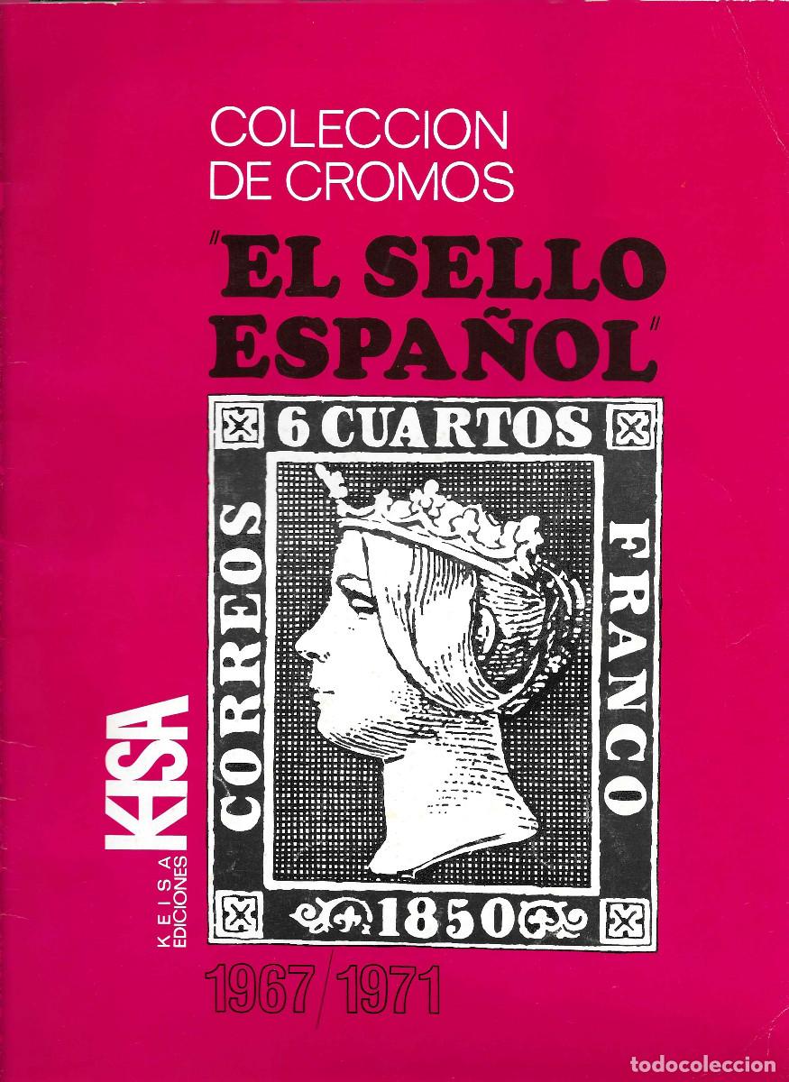 Libros de segunda mano: Colecci&oacute;n de cromos EL SELLO ESPA&Ntilde;OL 1967/1971