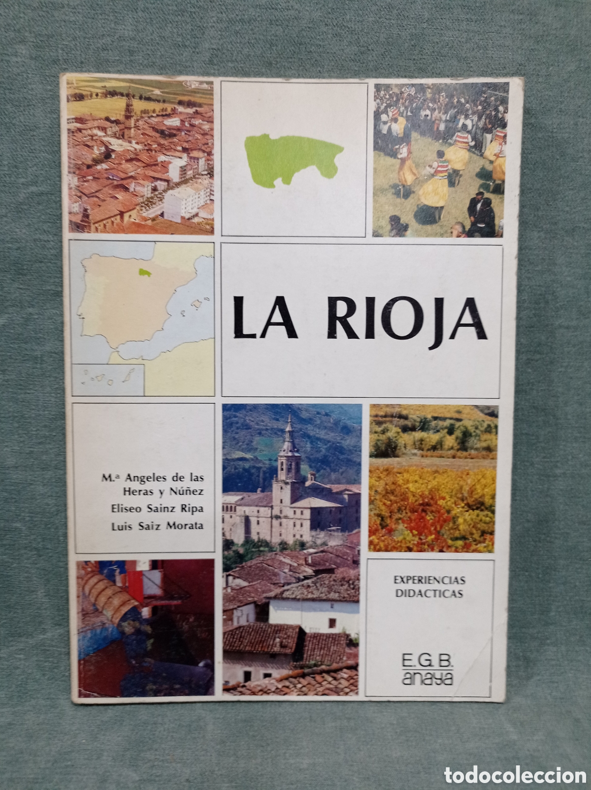 Libros de segunda mano: LIBRO DE TEXTO EGB - 1982 - LA RIOJA - VARIOS AUTORES - ANAYA