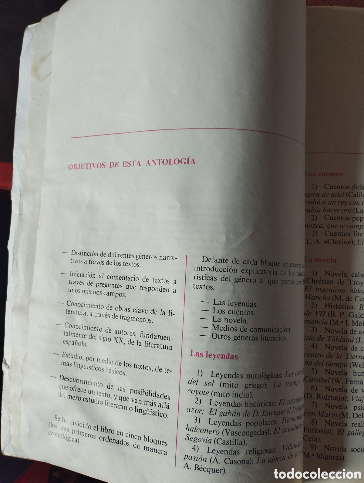 Libros de segunda mano: Libro Antos lecturas y comentarios de 6 &deg; E.G.B anaya - Foto 2