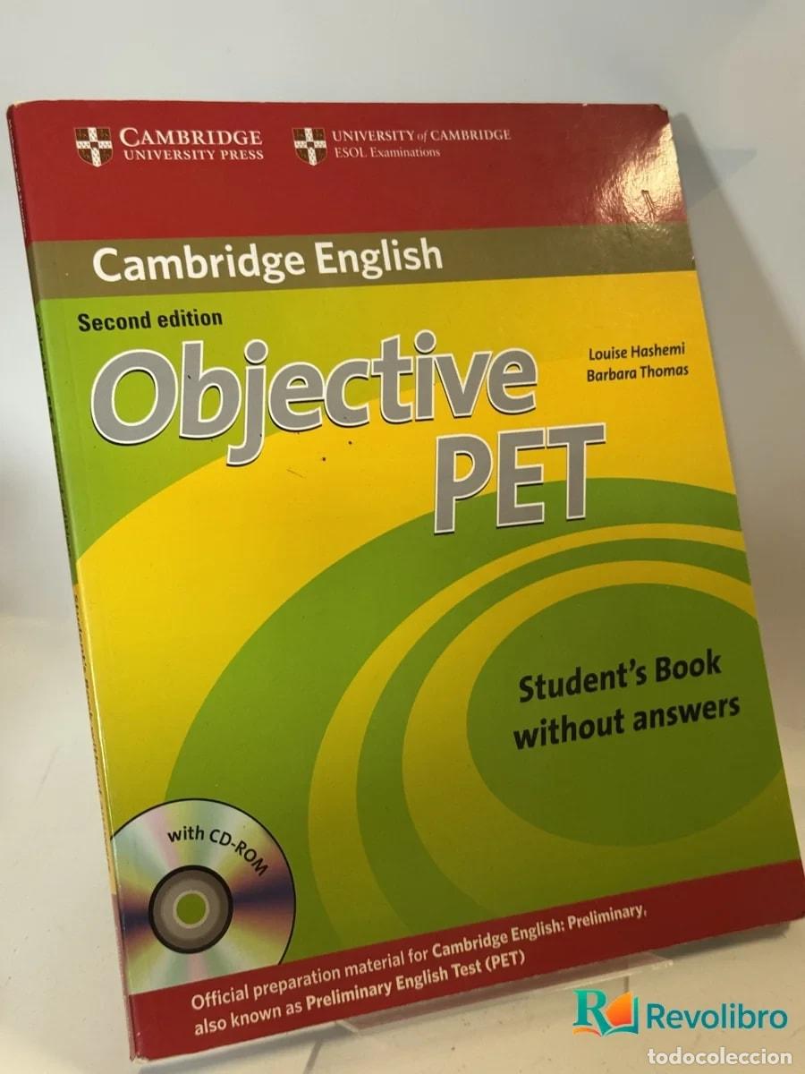 Libros de segunda mano: Objective PET - Louise Hashemi, Barbara Thomas