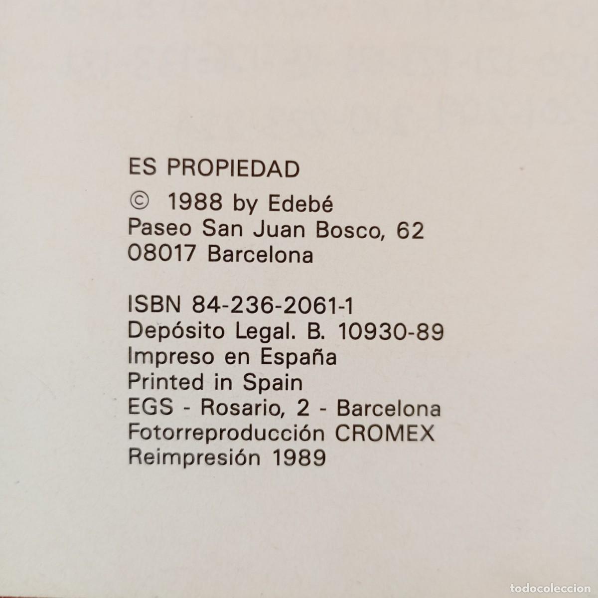 Libros de segunda mano: EDEB&Eacute; - LENGUAJE - E.G.B. - 7 / 6065 - Foto 4
