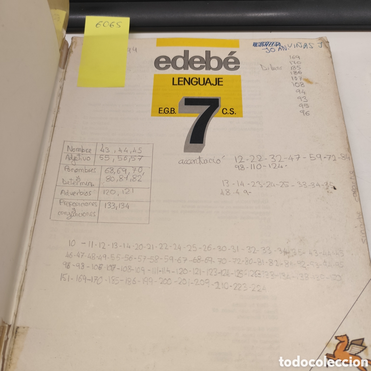 Libros de segunda mano: EDEB&Eacute; - LENGUAJE - E.G.B. - 7 / 6065 - Foto 8