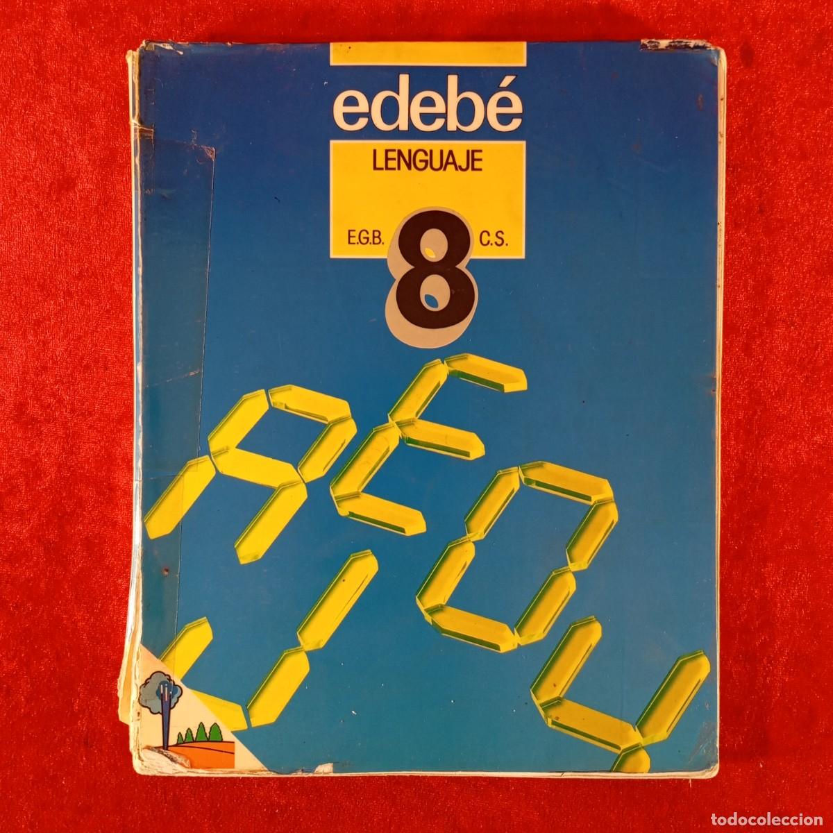 Libros de segunda mano: EDEB&Eacute; - LENGUAJE - 8 - E.G.B. C.S. / 6066