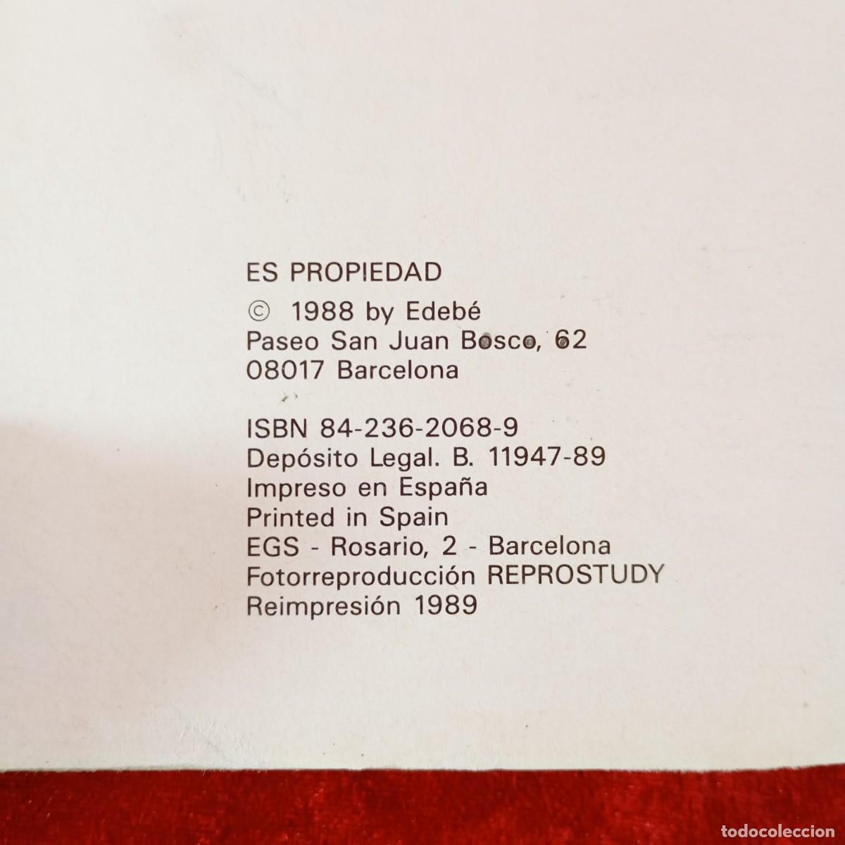 Libros de segunda mano: EDEB&Eacute; - LENGUAJE - 8 - E.G.B. C.S. / 6066 - Foto 4