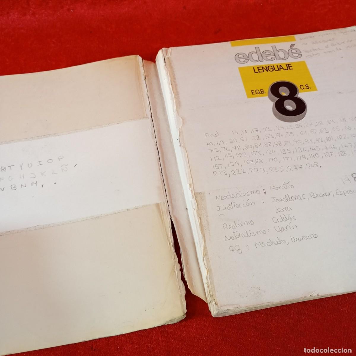 Libros de segunda mano: EDEB&Eacute; - LENGUAJE - 8 - E.G.B. C.S. / 6066 - Foto 5
