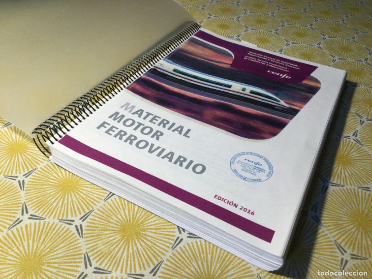 Libros de segunda mano: RENFE MATERIAL MOTOR FERROVIARIO - Foto 2