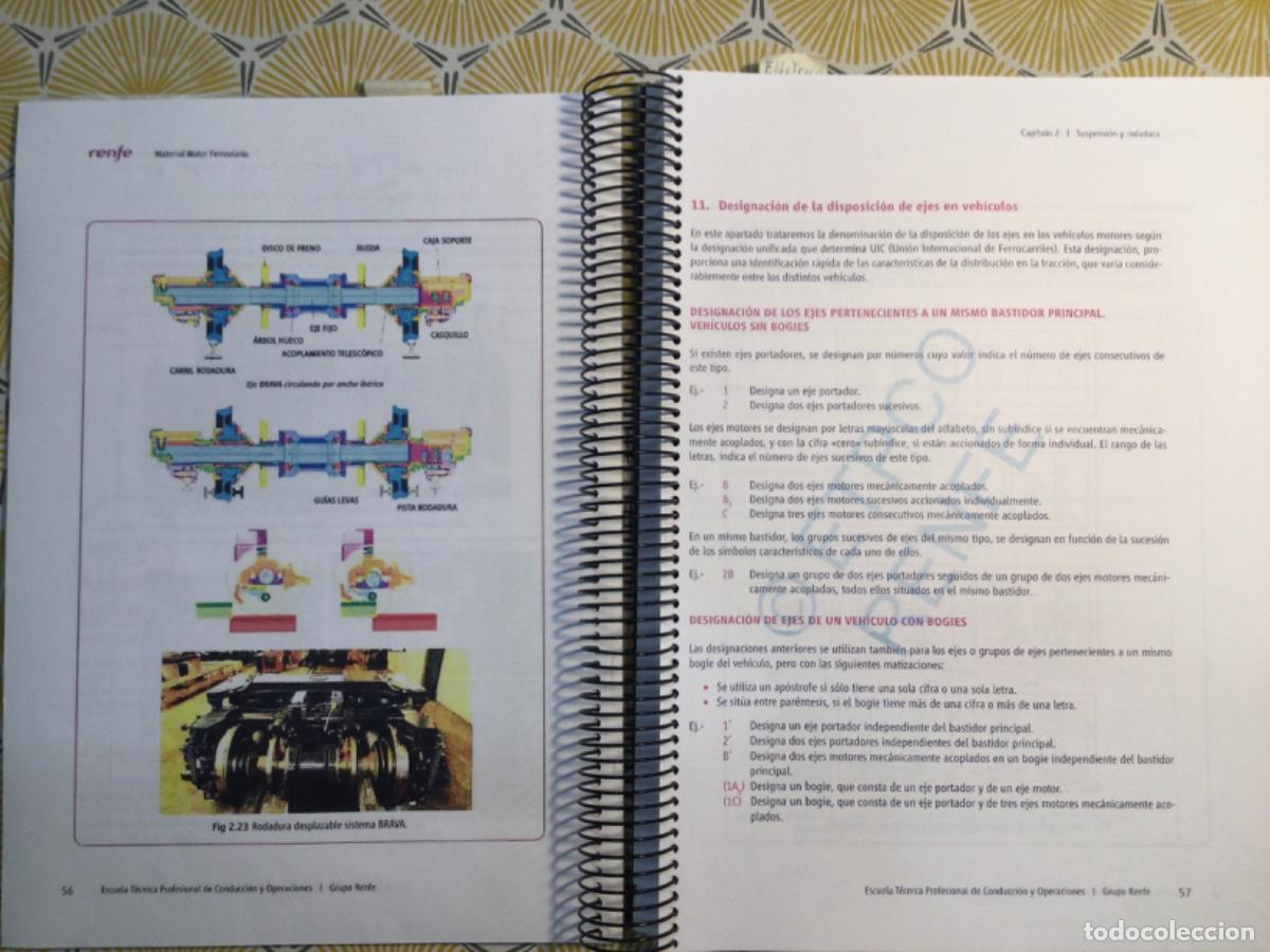 Libros de segunda mano: RENFE MATERIAL MOTOR FERROVIARIO - Foto 6