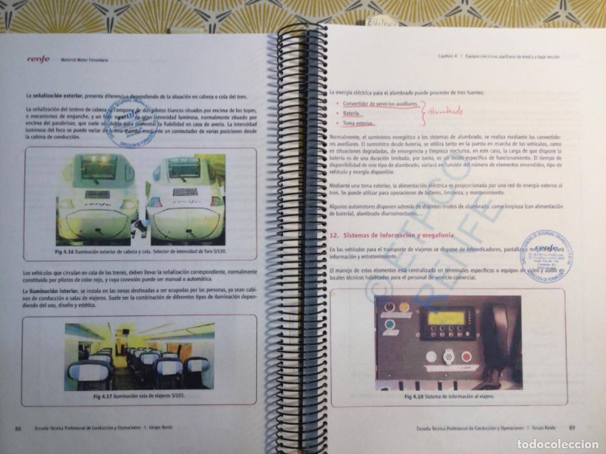 Libros de segunda mano: RENFE MATERIAL MOTOR FERROVIARIO - Foto 7