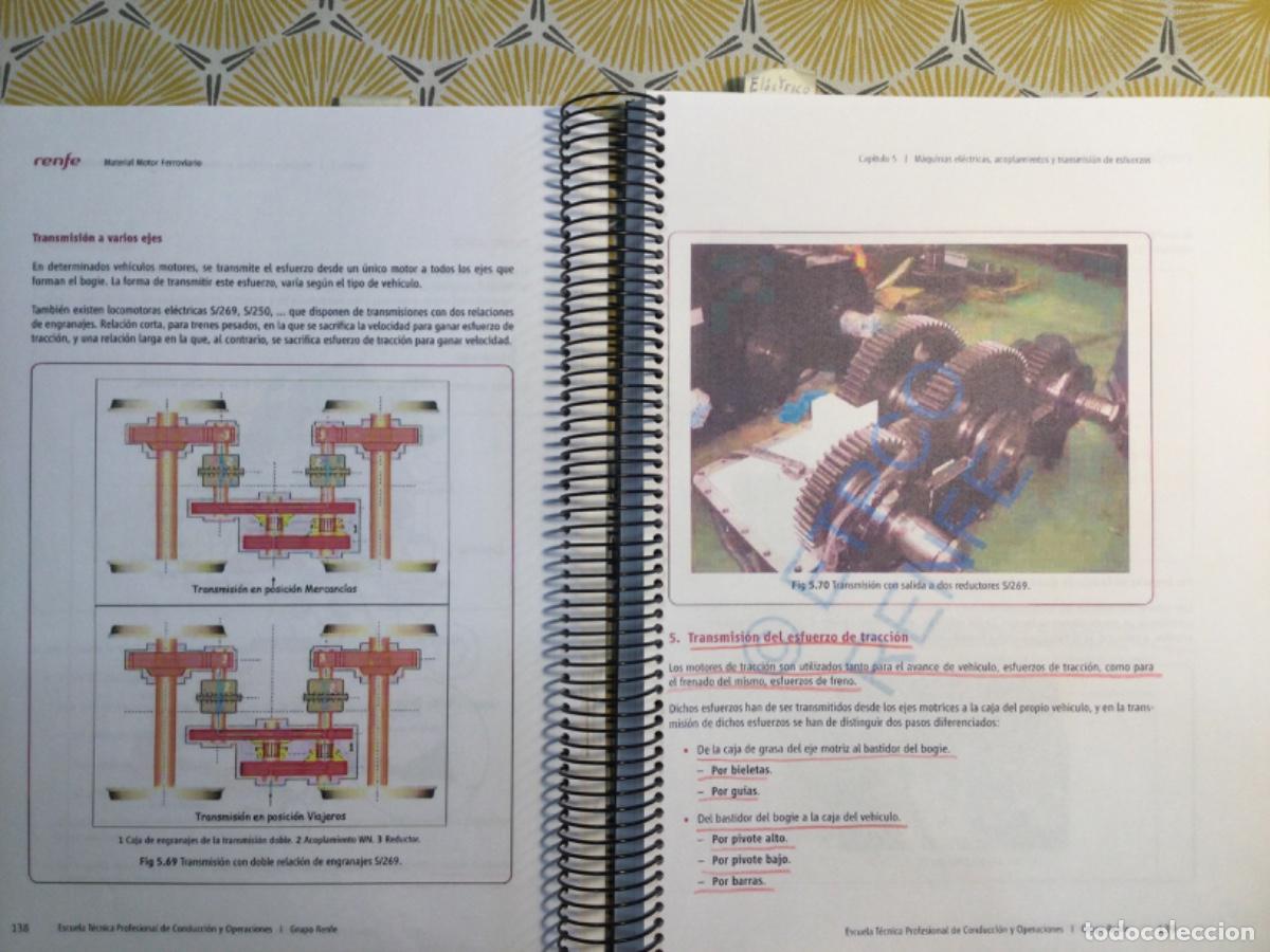 Libros de segunda mano: RENFE MATERIAL MOTOR FERROVIARIO - Foto 8