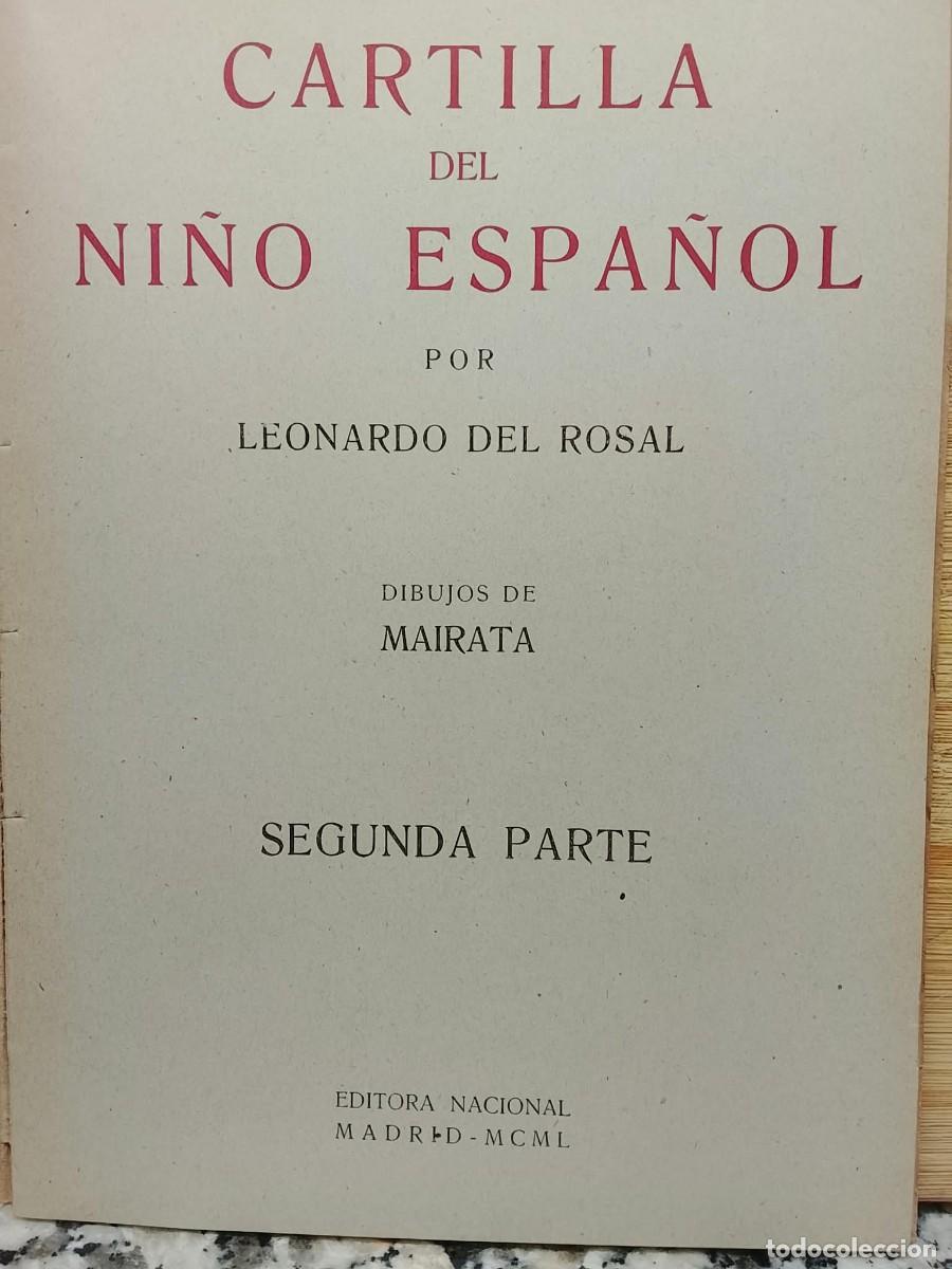 Libros de segunda mano: CARTILLA DEL &Ntilde;I&Ntilde;O ESPA&Ntilde;OL - Foto 2