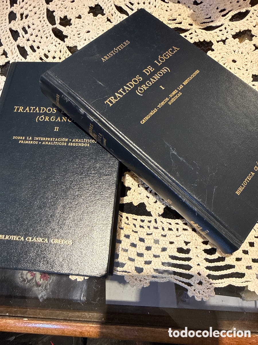 Libros de segunda mano: Arist&oacute;teles - Tratados de L&oacute;gica (&Oacute;rganon) I y II. Biblioteca Cl&aacute;sica Gredos, N&ordm; 51 y 115