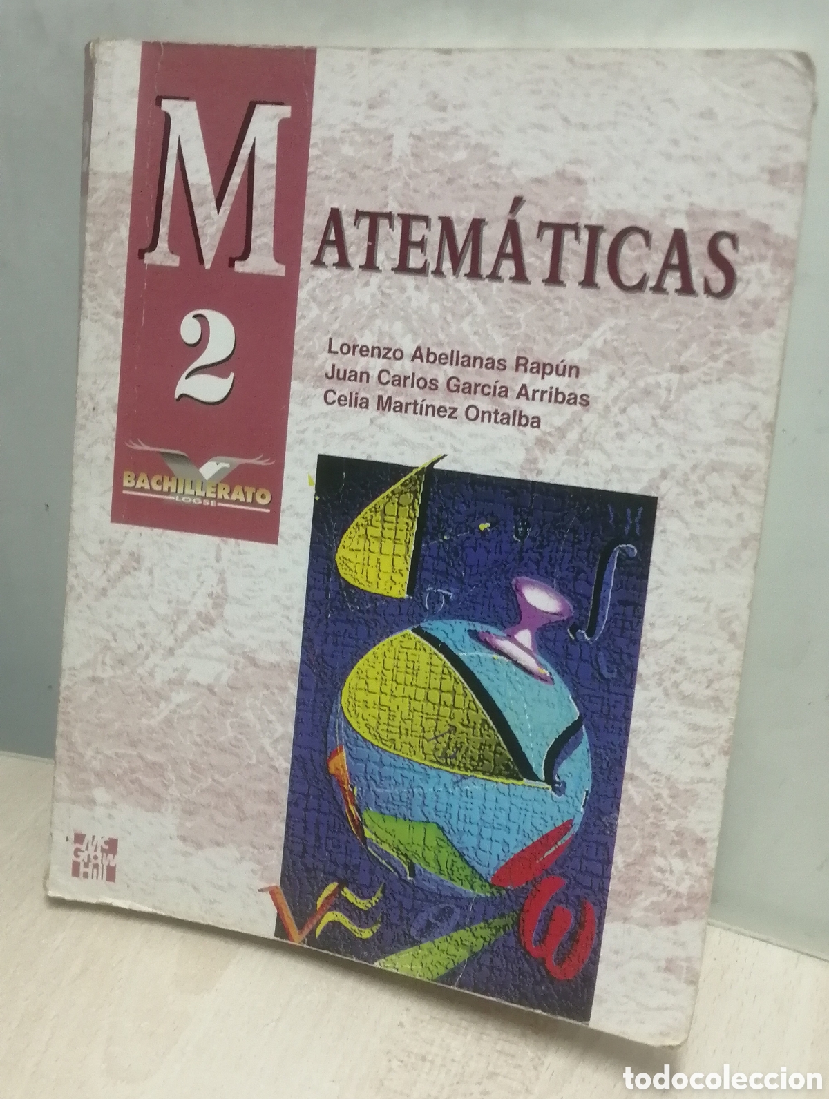 Libros de segunda mano: Matem&aacute;ticas 2 Bachillerato McGraw Hill 1998