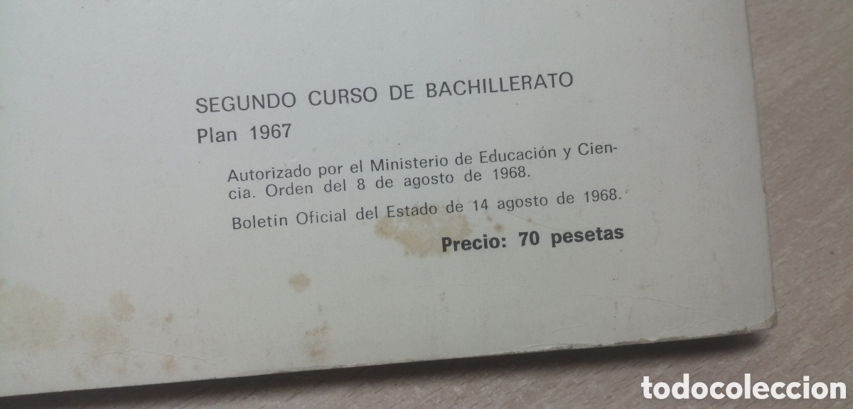 Libros de segunda mano: Ciencias Naturales 2&deg; Ecir 1968 ECIR E. L&oacute;pez Mezquida, editor - Foto 4