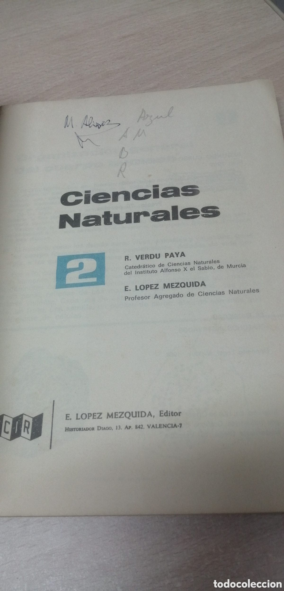 Libros de segunda mano: Ciencias Naturales 2&deg; Ecir 1968 ECIR E. L&oacute;pez Mezquida, editor - Foto 5