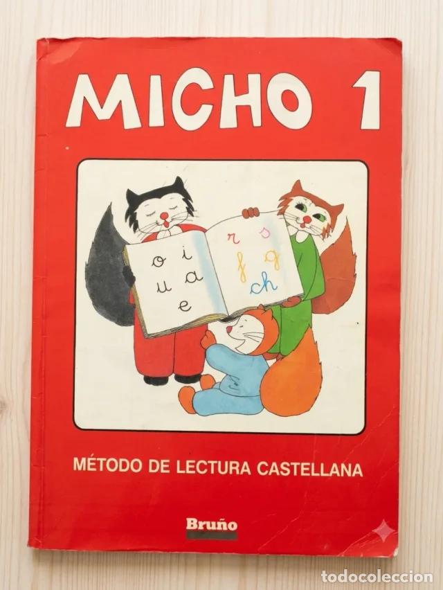 Second hand books: Libro antiguo de lectura MICHO 1 - Editorial Bru&ntilde;o - EGB .