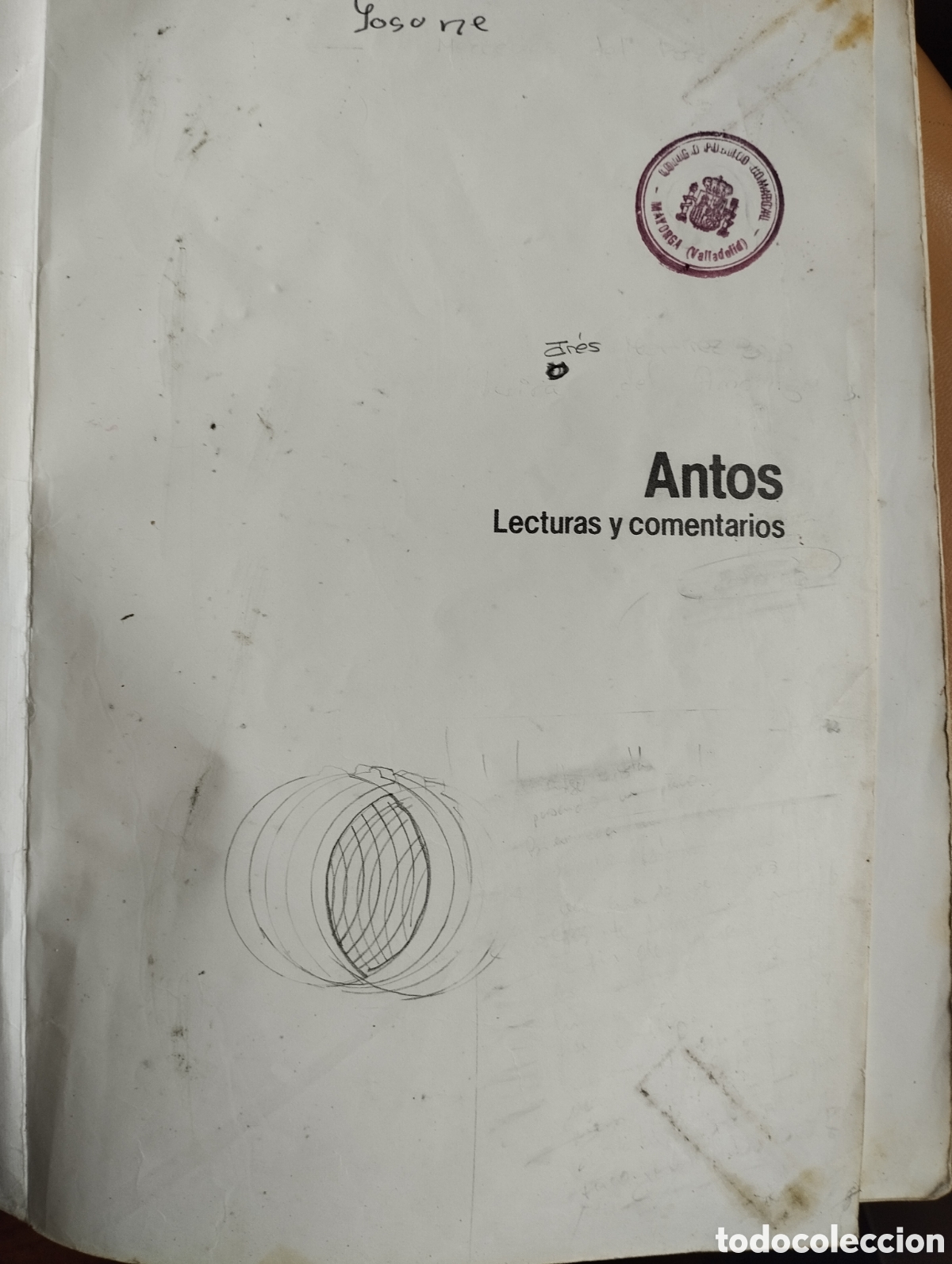 Libros de segunda mano: Libro Antos lecturas y comentarios de 6 &deg; E.G.B anaya - Foto 3