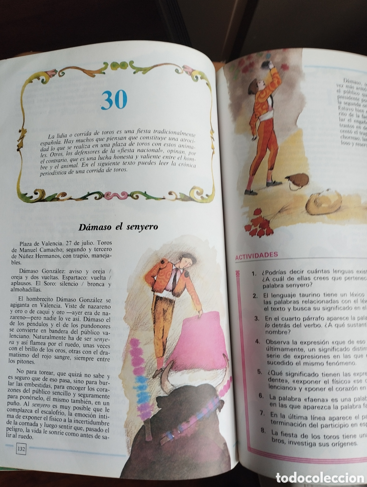 Libros de segunda mano: Libro Antos lecturas y comentarios de 6 &deg; E.G.B anaya - Foto 7