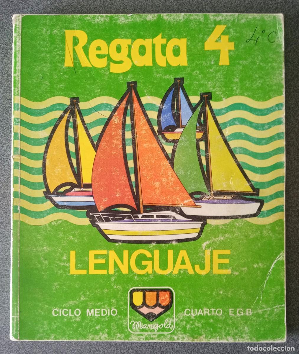Libros de segunda mano: Lenguaje Regata 4 E.G.B.