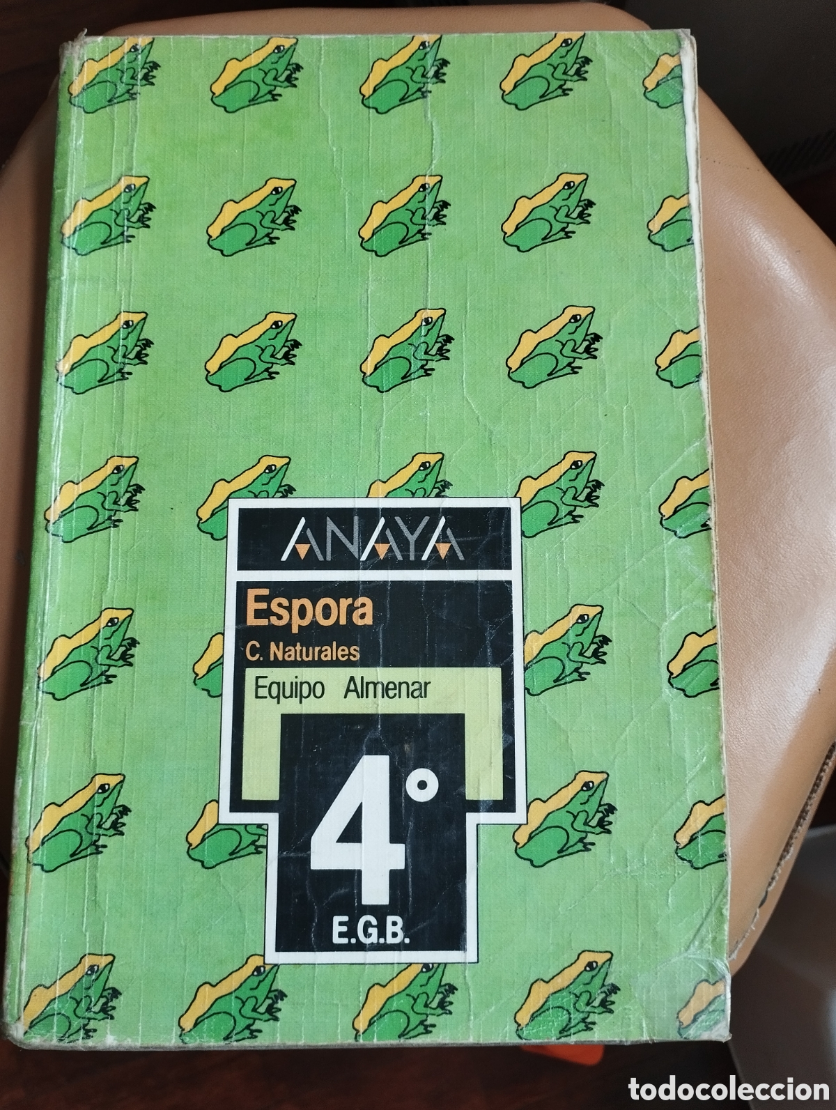 Libros de segunda mano: Libro de 4&deg; E.G.B ciencias naturales