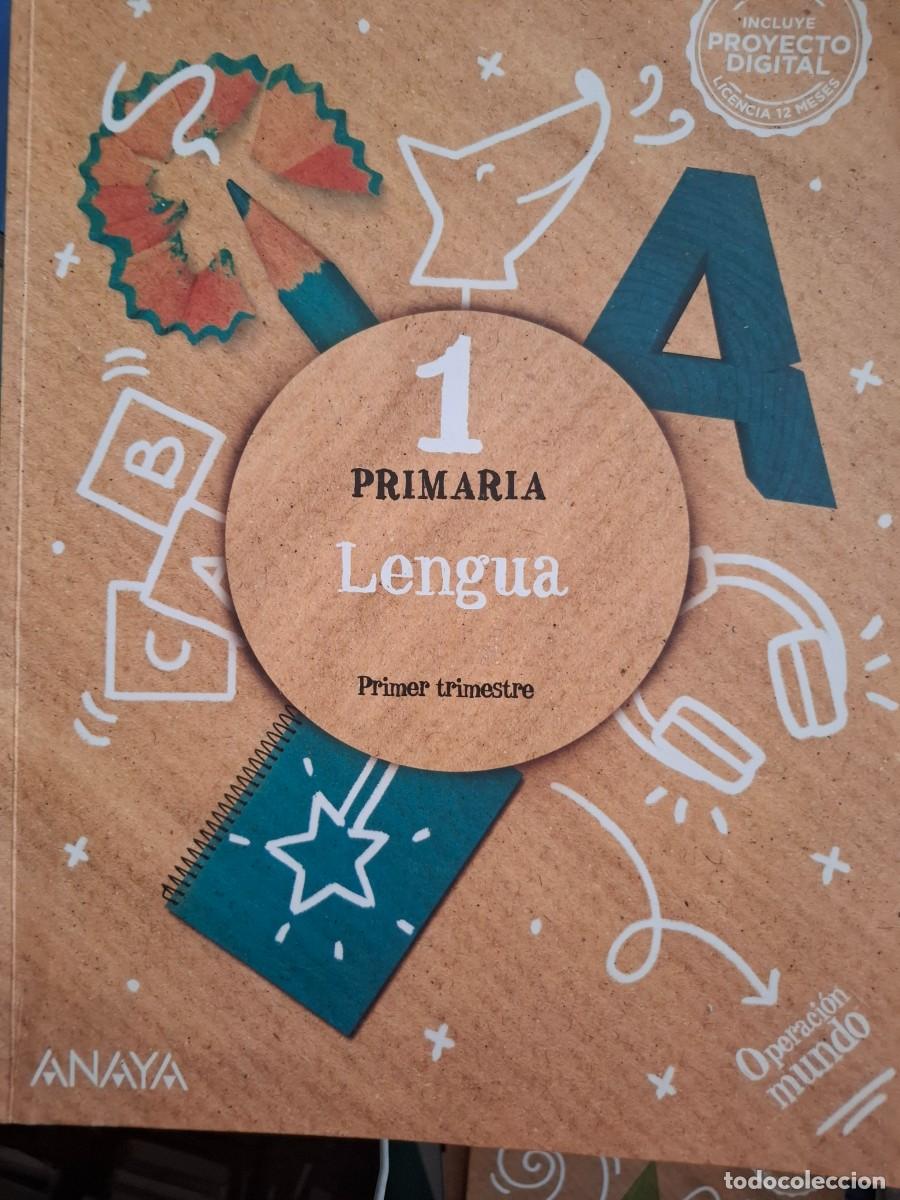 Second hand books: primer trimestre lengua 1 primaria vv aa ed anaya