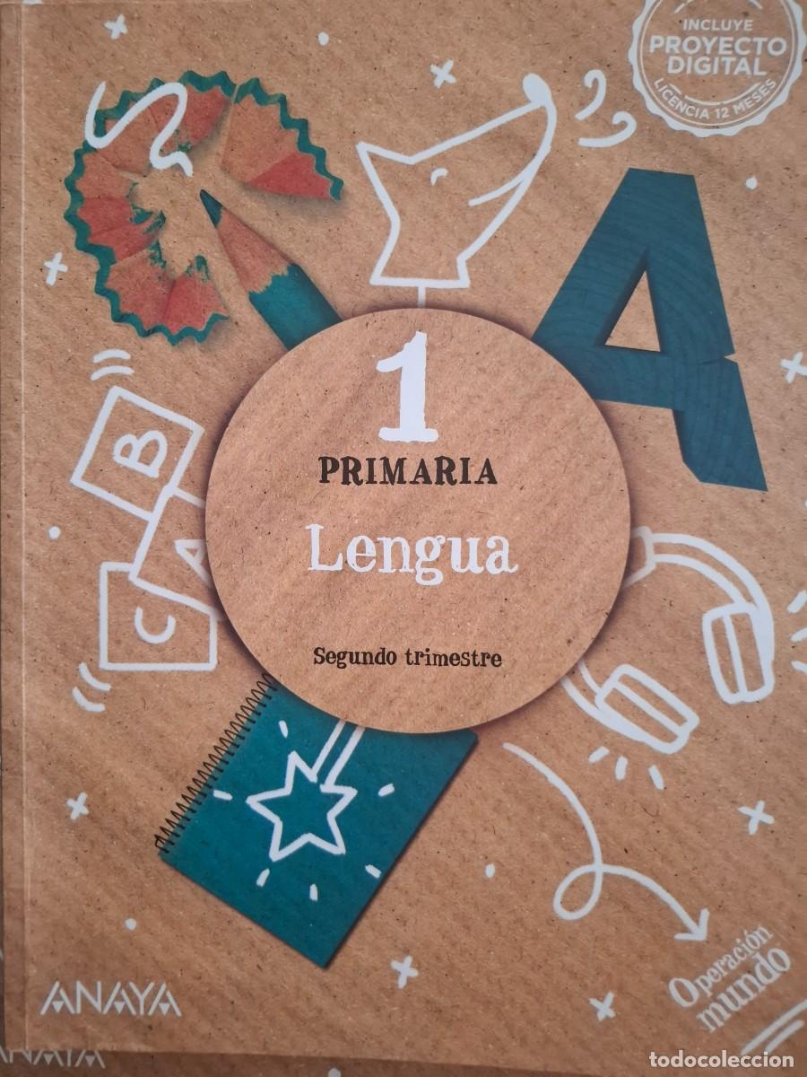 Libros de segunda mano: segundo trimestre lengua 1 primaria vv aa ed anaya