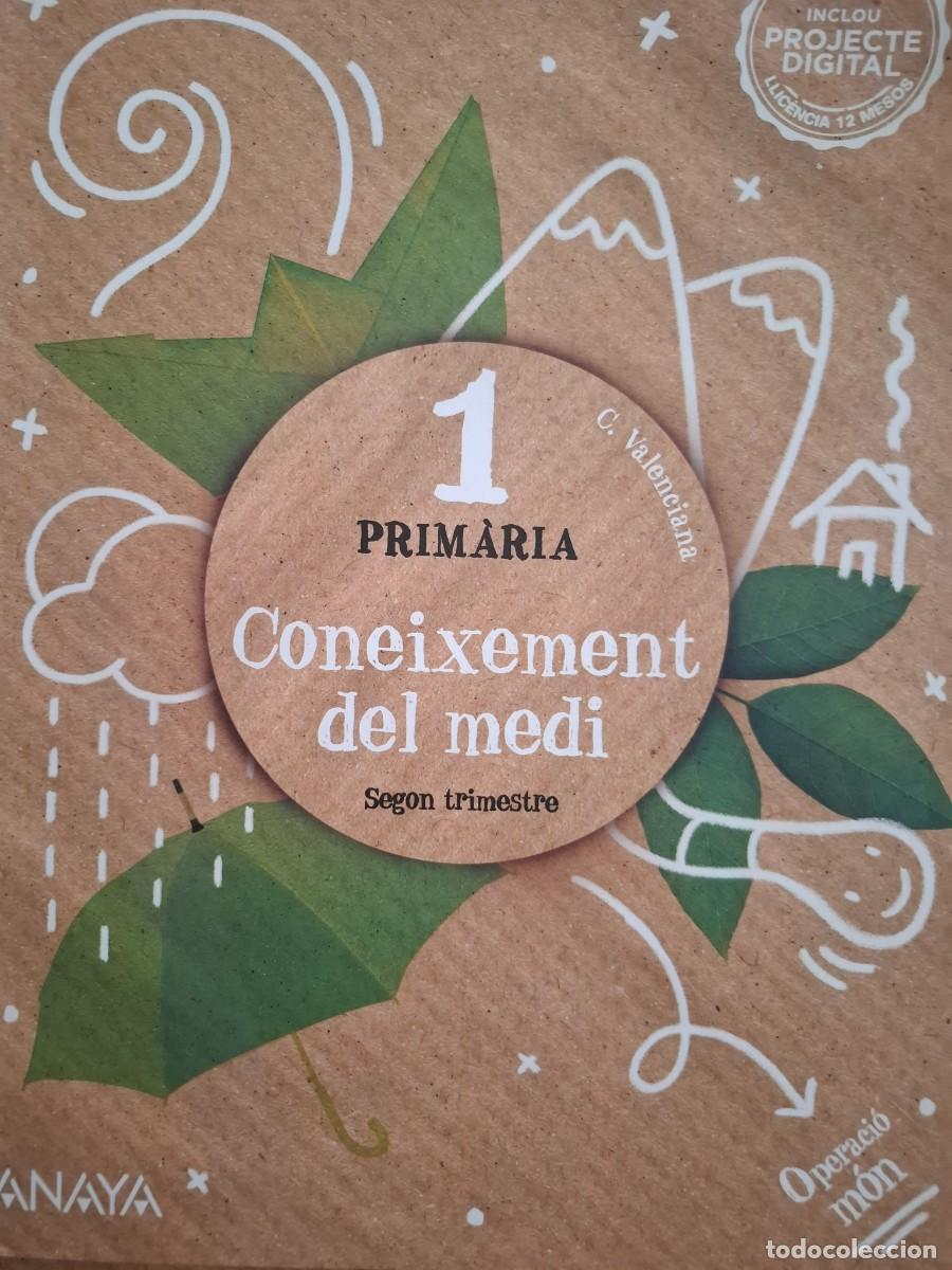 Second hand books: segon trimestre 1 primaria coneixement del medi vv aa ed anaya comunidad valenciana