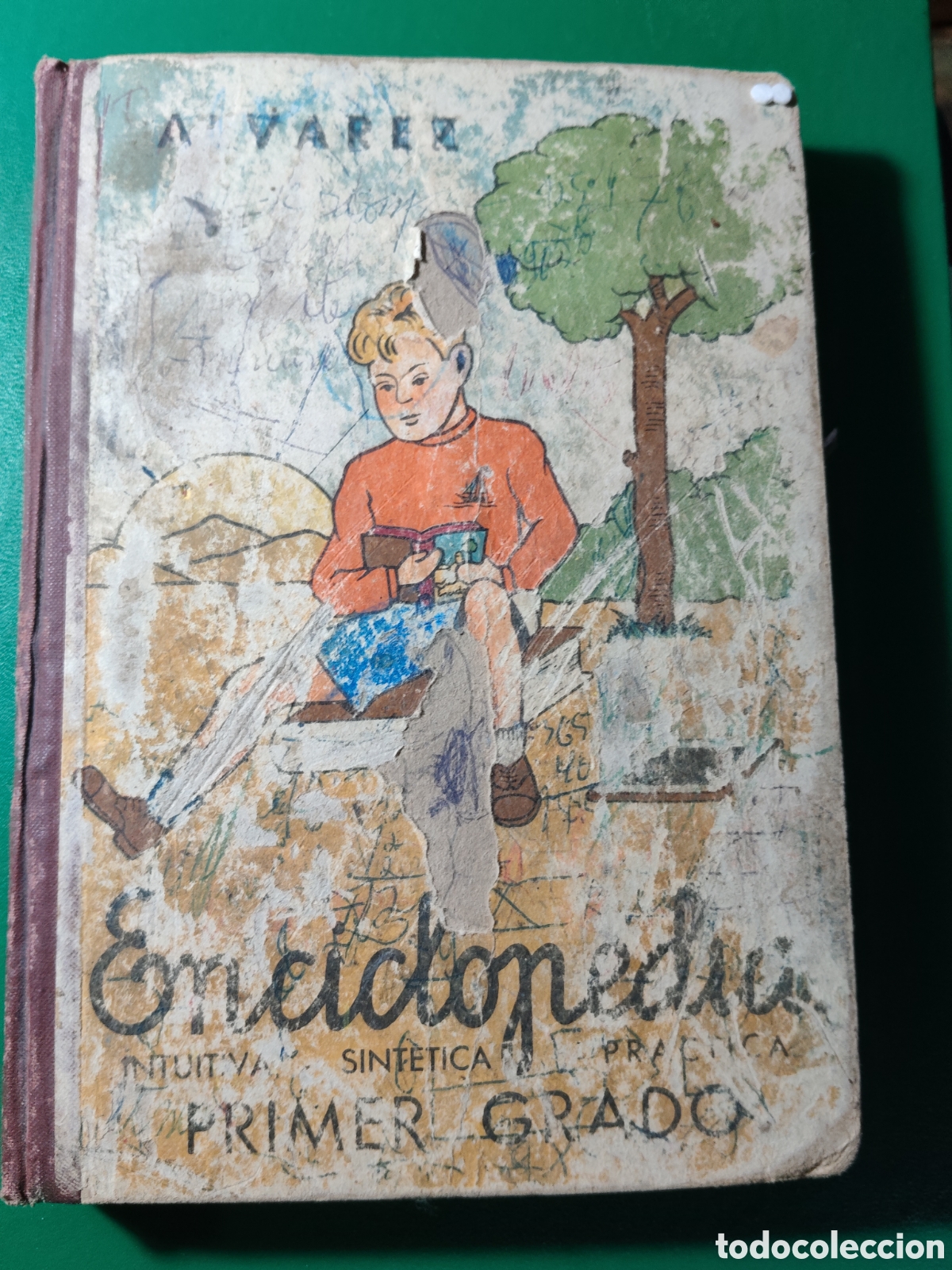 Libros de segunda mano: ENCICLOPEDIA ALVARES INTUITIVA , SINTETICA Y PRACTICA PRIMER GRADO 1962