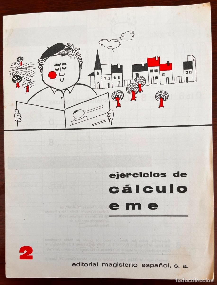 Livros em segunda m&atilde;o: ANTIGUO CUADERNO DE EJERCICIOS DE CALCULO n&ordm; 2 EDIT. MAGISTERIO ESPA&Ntilde;OL A&Ntilde;O 1964, tiene 15 paginas,