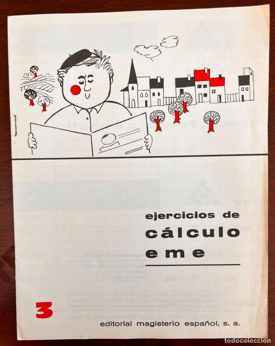 Second hand books: ANTIGUO CUADERNO DE EJERCICIOS DE CALCULO n&ordm; 3 EDIT. MAGISTERIO ESPA&Ntilde;OL A&Ntilde;O 1964, tiene 15 paginas,
