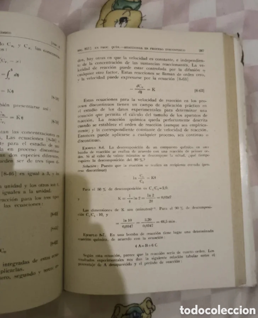 Libros de segunda mano: Fundamentos de Ingenier&iacute;a Qu&iacute;mica - Foto 2