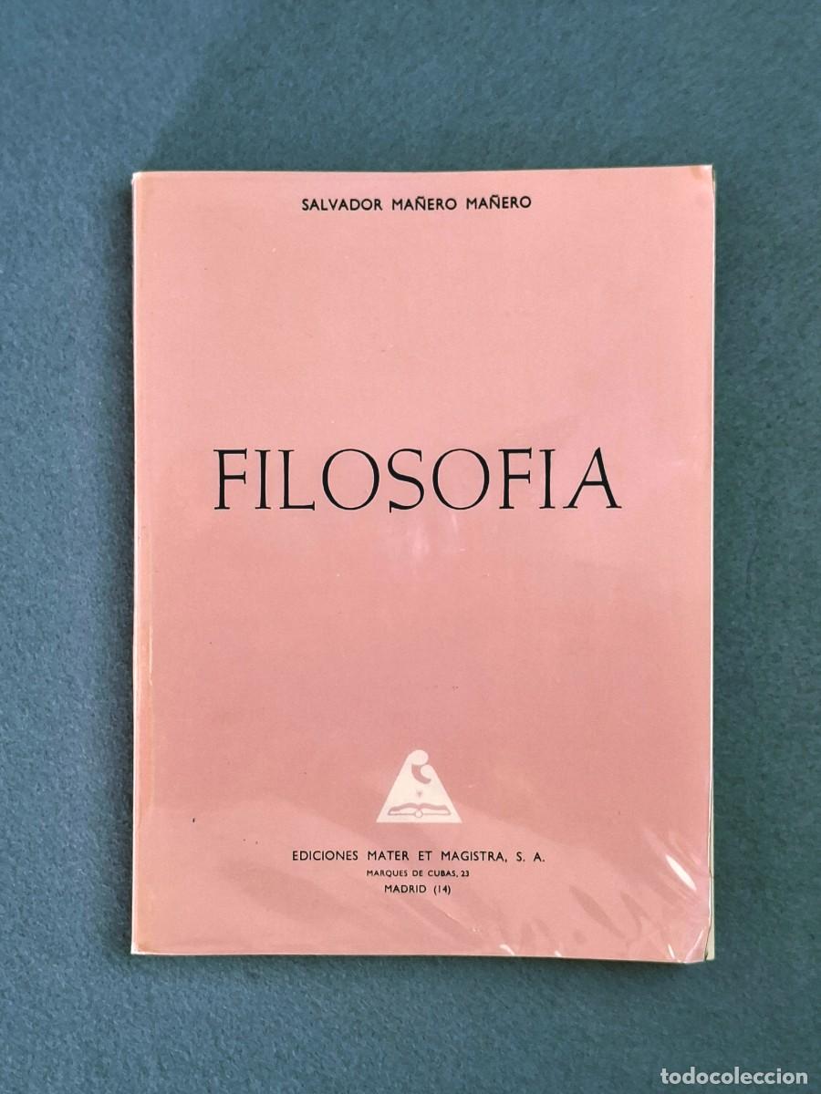 Libros de segunda mano: Libro de texto de FILOSOF&Iacute;A 6&deg; bachillerato 1975