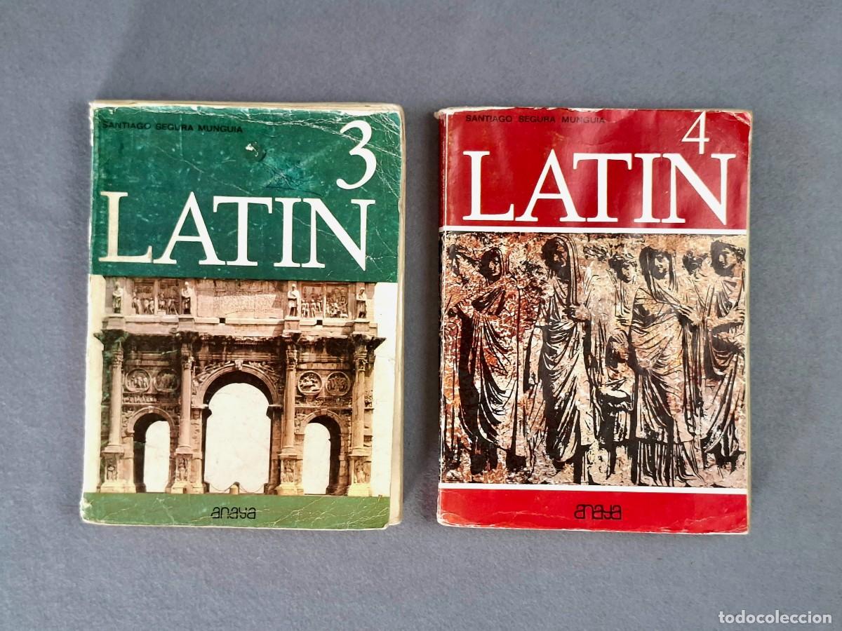 Libros de segunda mano: Libros de texto de LATIN bachillerato a&ntilde;os 1973-1974