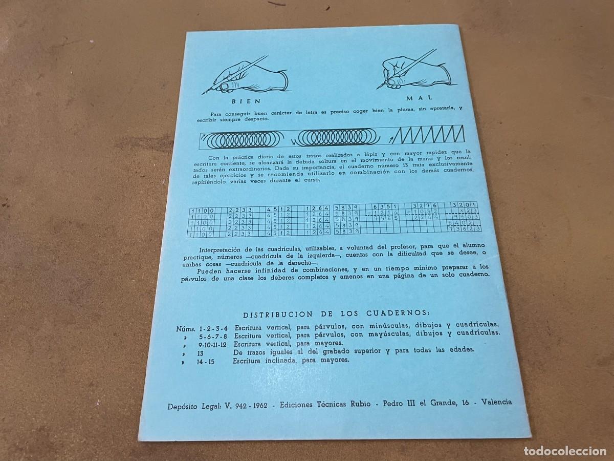 Libros de segunda mano: LIBRETA RUBIO ESCRITURA INCLINADA 15 - Foto 3