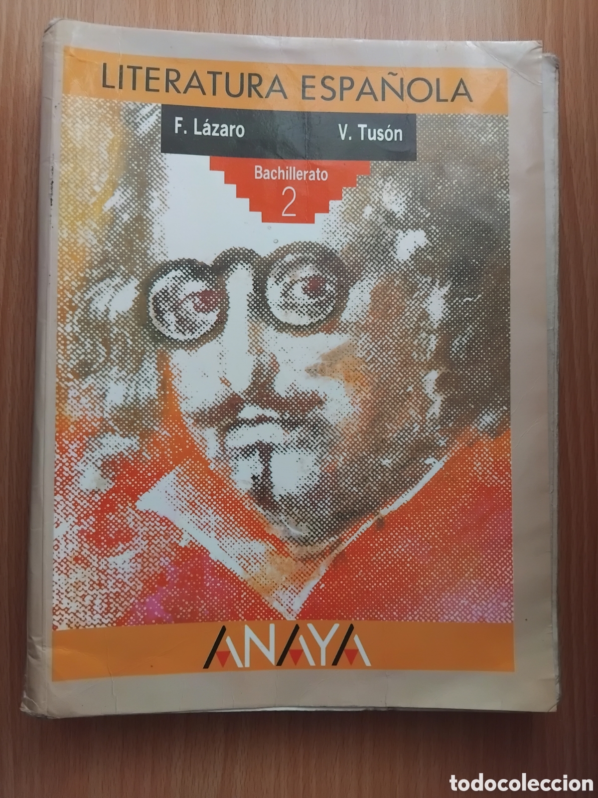 Libros de segunda mano: Literatura Espa&ntilde;ola Bachillerato 2;F.L&aacute;zaro/V.Tus&oacute;n;ANAYA;1988
