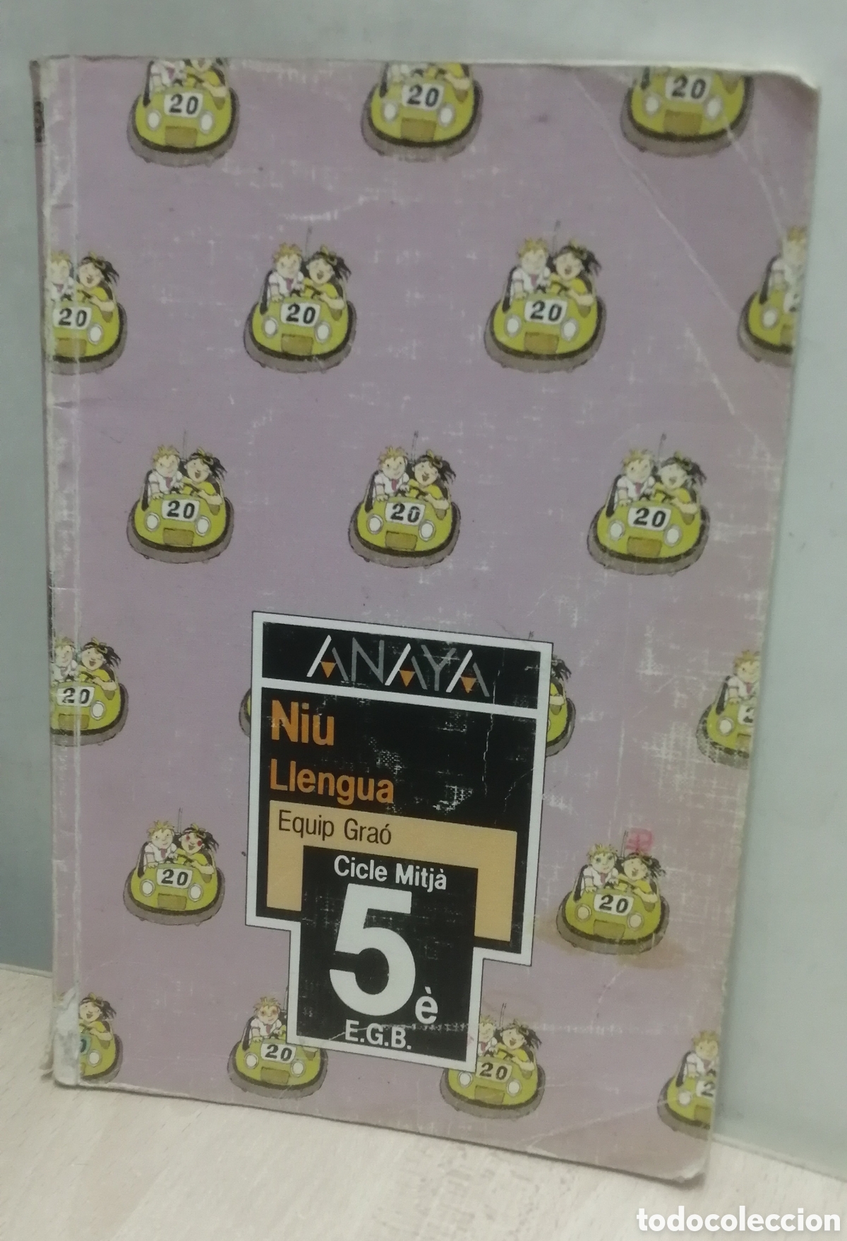Libros de segunda mano: 5 EGB Anaya 1992 Equip Gra&oacute; - Niu Llengua Catal&aacute;n &Uacute;nico ejemplar en venta!