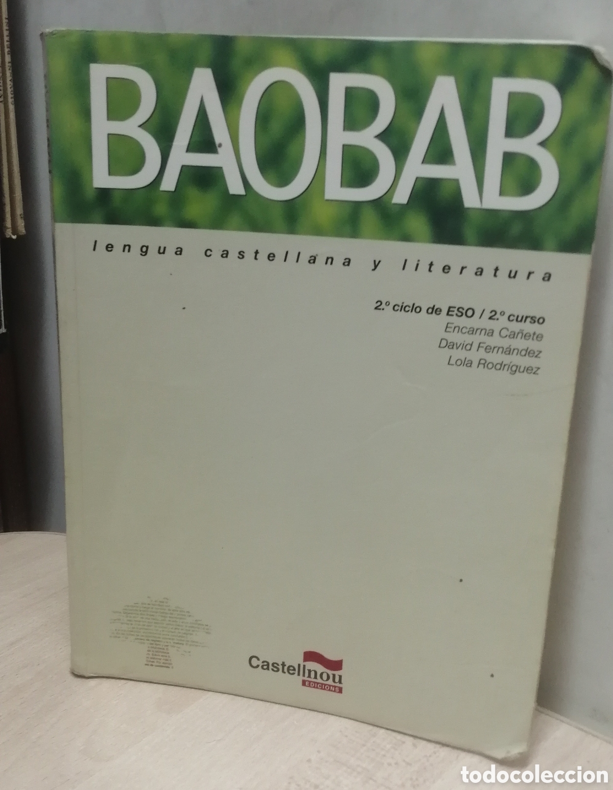Libros de segunda mano: 2 ESO - Baobab: Lengua Castellana y Literatura Castellnou 1996
