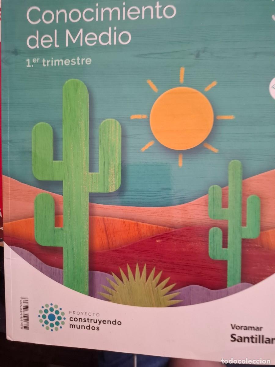 Libros de segunda mano: 1&ordm; trimestre conocimiento del medio 3&ordm; primaria vv aa ed voramar santillana
