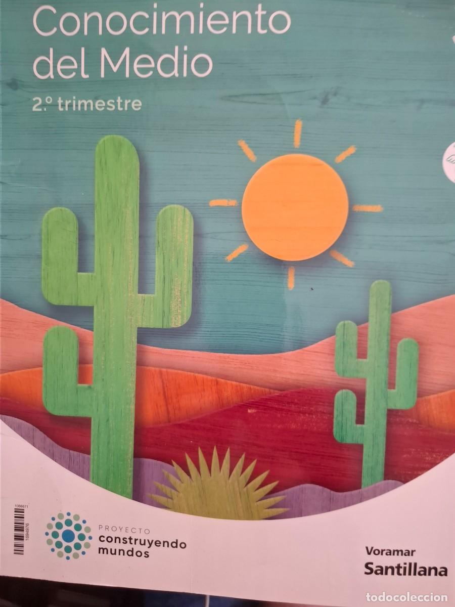 Libros de segunda mano: 2&ordm; trimestre conocimiento del medio 3&ordm; primaria vv aa ed voramar santillana