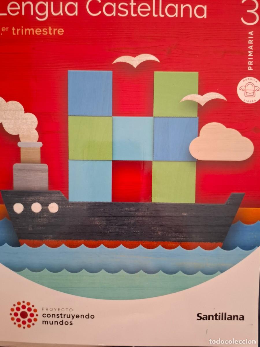 Libros de segunda mano: 1&ordm; trimestre lengua castellana 3&ordm; primaria vv aa ed santillana