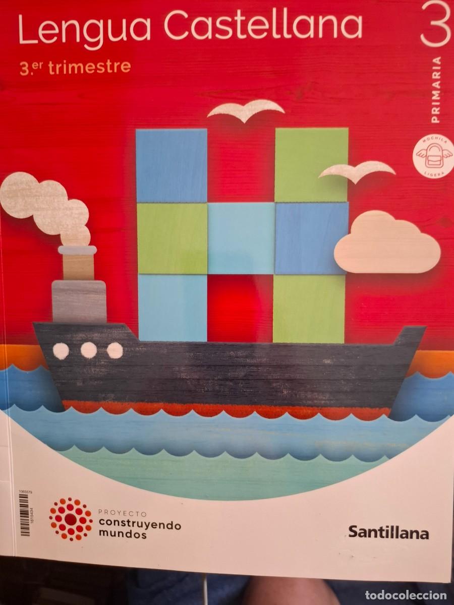 Libros de segunda mano: 3&ordm; trimestre lengua castellana 3&ordm; primaria vv aa ed santillana
