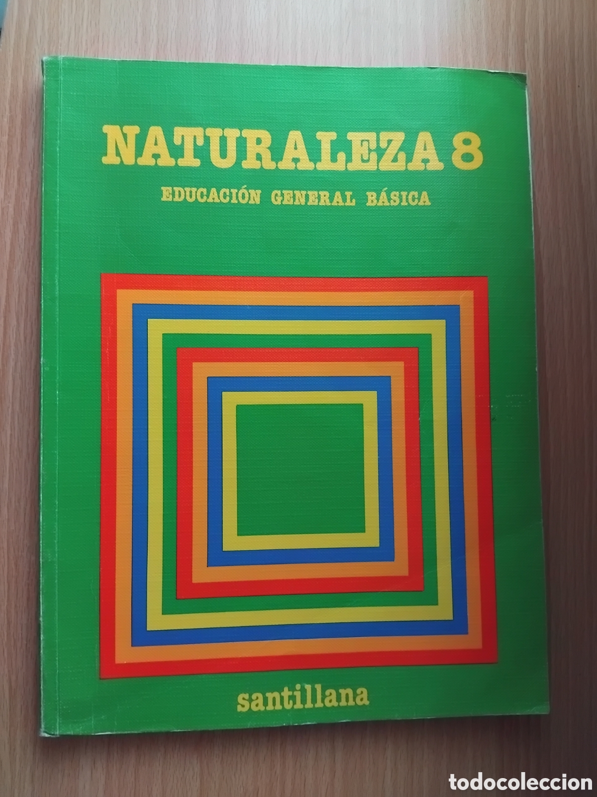 Libros de segunda mano: Naturaleza 8 Educaci&oacute;n General B&aacute;sica;Varios autores;Santillana;1987
