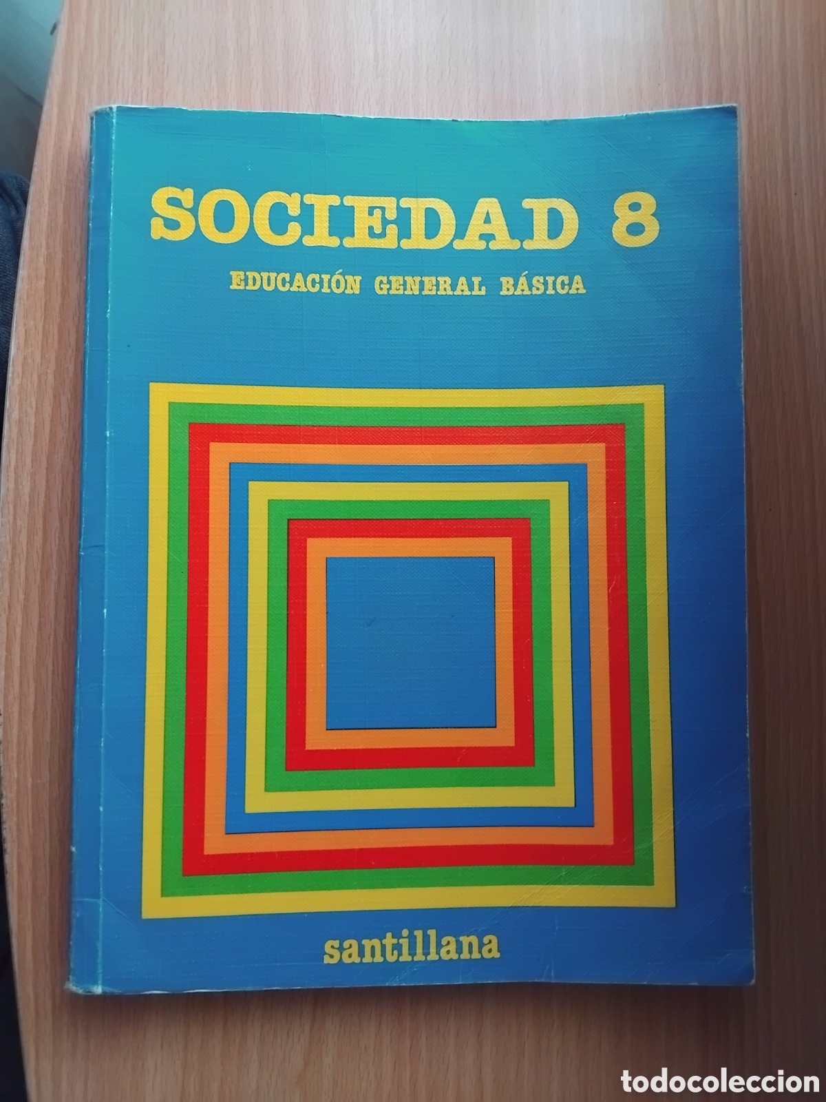 Libros de segunda mano: Sociedad 8 Educaci&oacute;n General B&aacute;sica;Varios autores;Santillana;1987