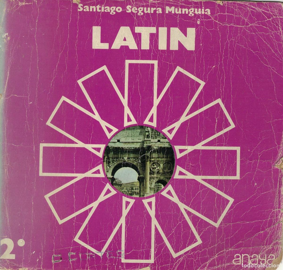 Libros de segunda mano: Lat&iacute;n 2&ordm; de BUP Anaya Santiago Segura Munguia