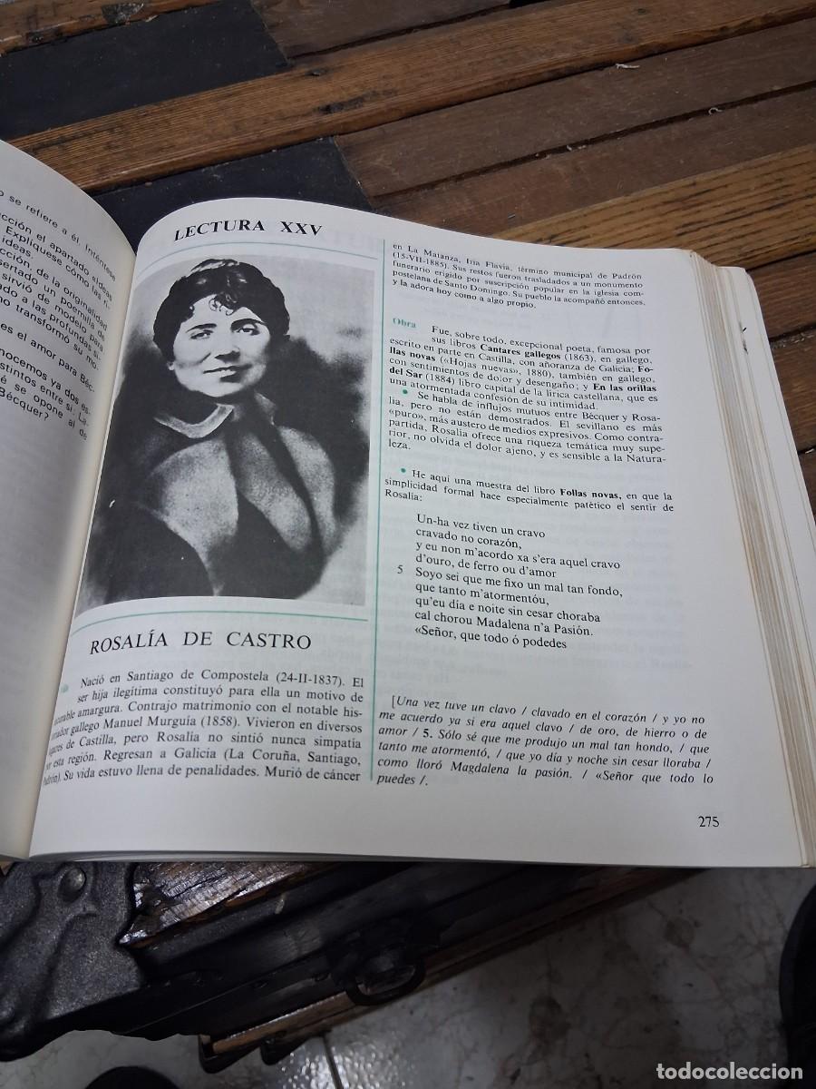 Libros de segunda mano: Libro Literatura espa&ntilde;ola Anaya 2 curso - Foto 2